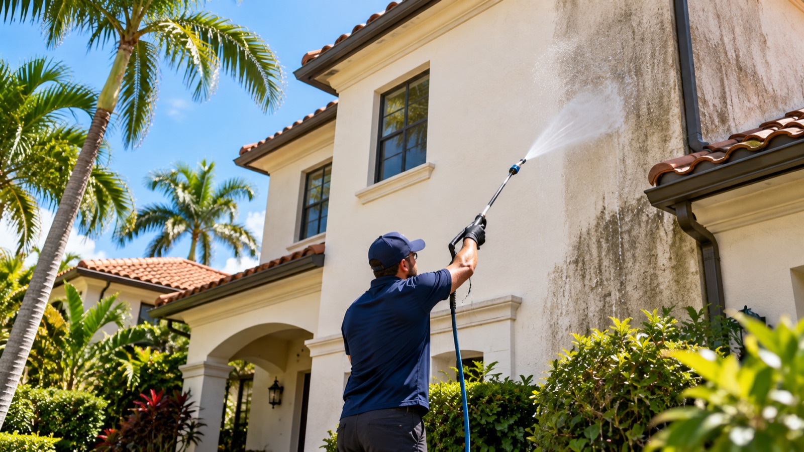 House soft washing Miami